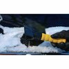 Bigfoot 9in Dual-Head Ice Scraper, Car Glovebox Size, Polyethylene 1702-1